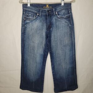 Mara For All Mankind Dark Wash Capris‎ Size 9/10